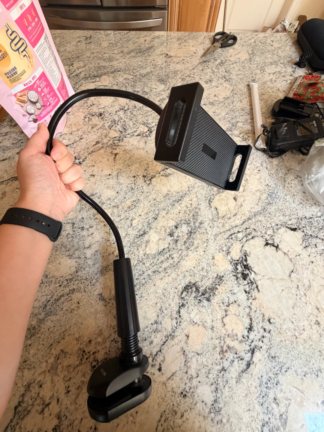Adjustable Gooseneck Phone/Tablet Holder