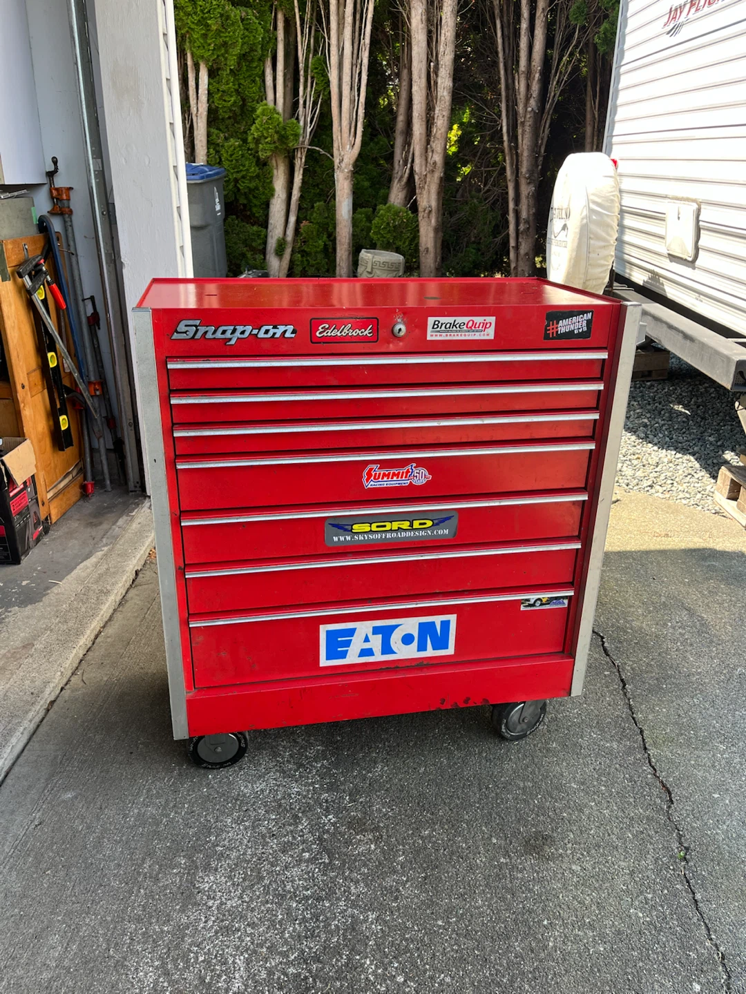 Snap-on Red 10-Drawer Tool Chest KR-657A - photo 2