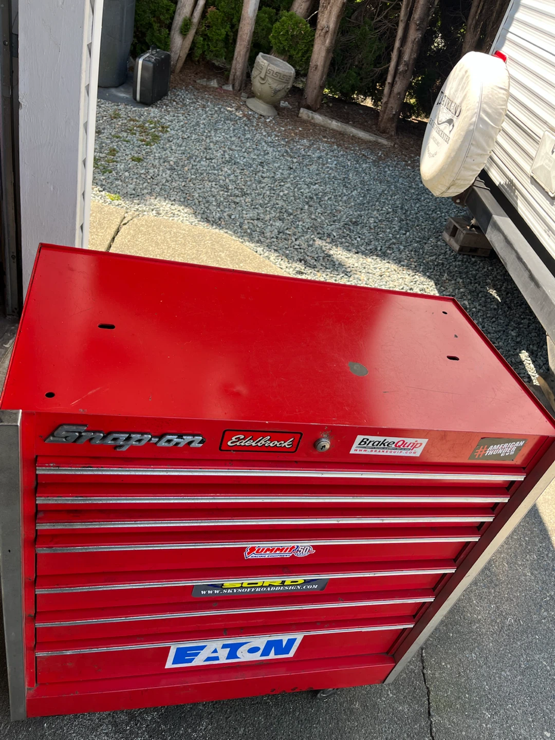 Snap-on Red 10-Drawer Tool Chest KR-657A - photo 4