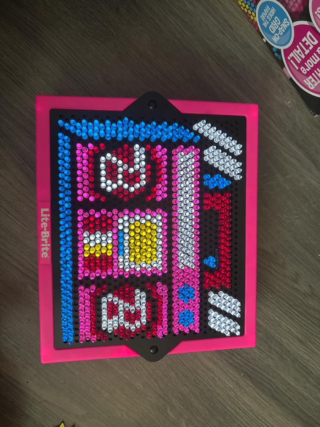 Lite-Brite Barbie Super Bright HD Art Box - photo 2