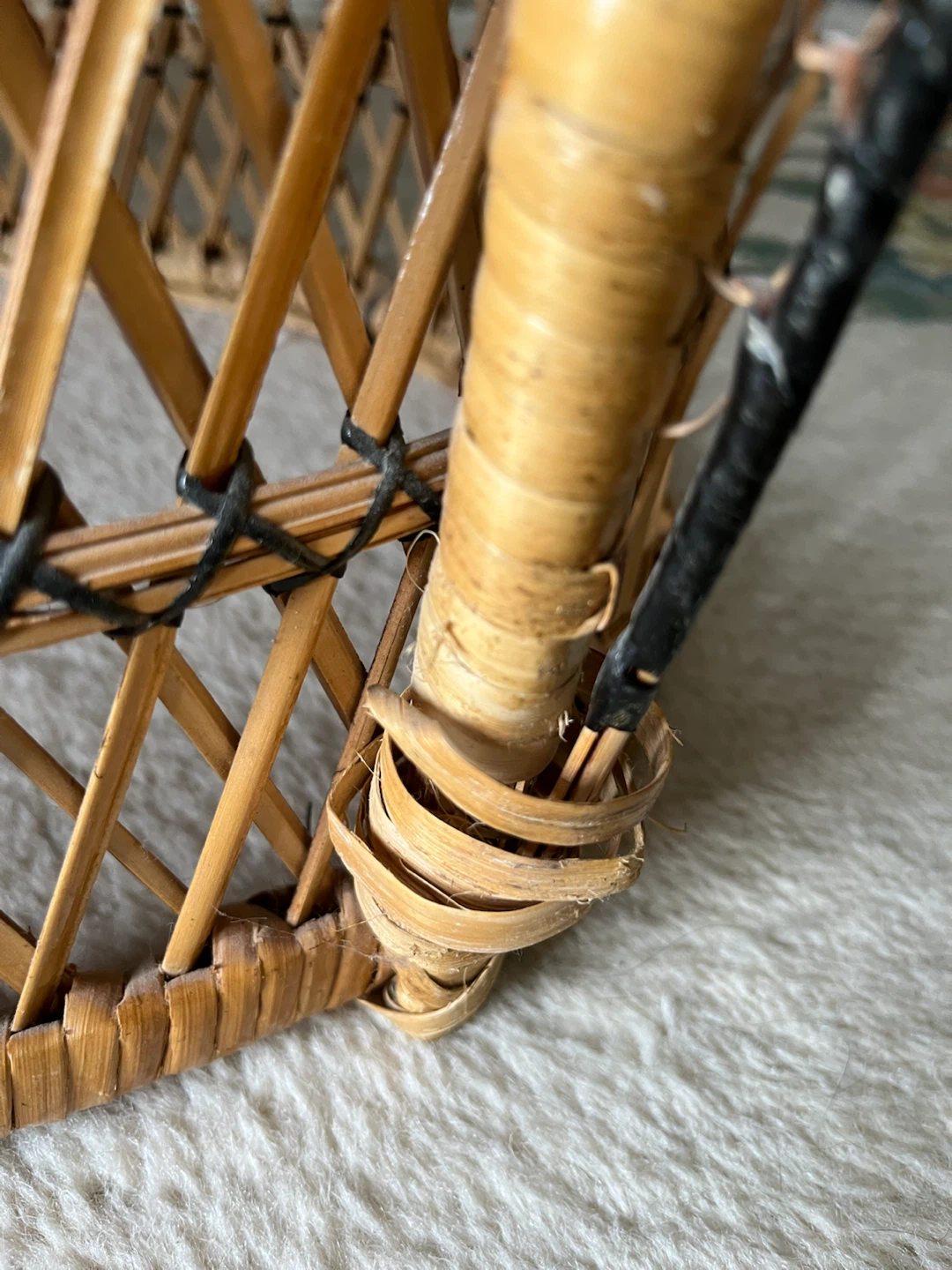 Children’s Wicker Accent sofa - photo 3