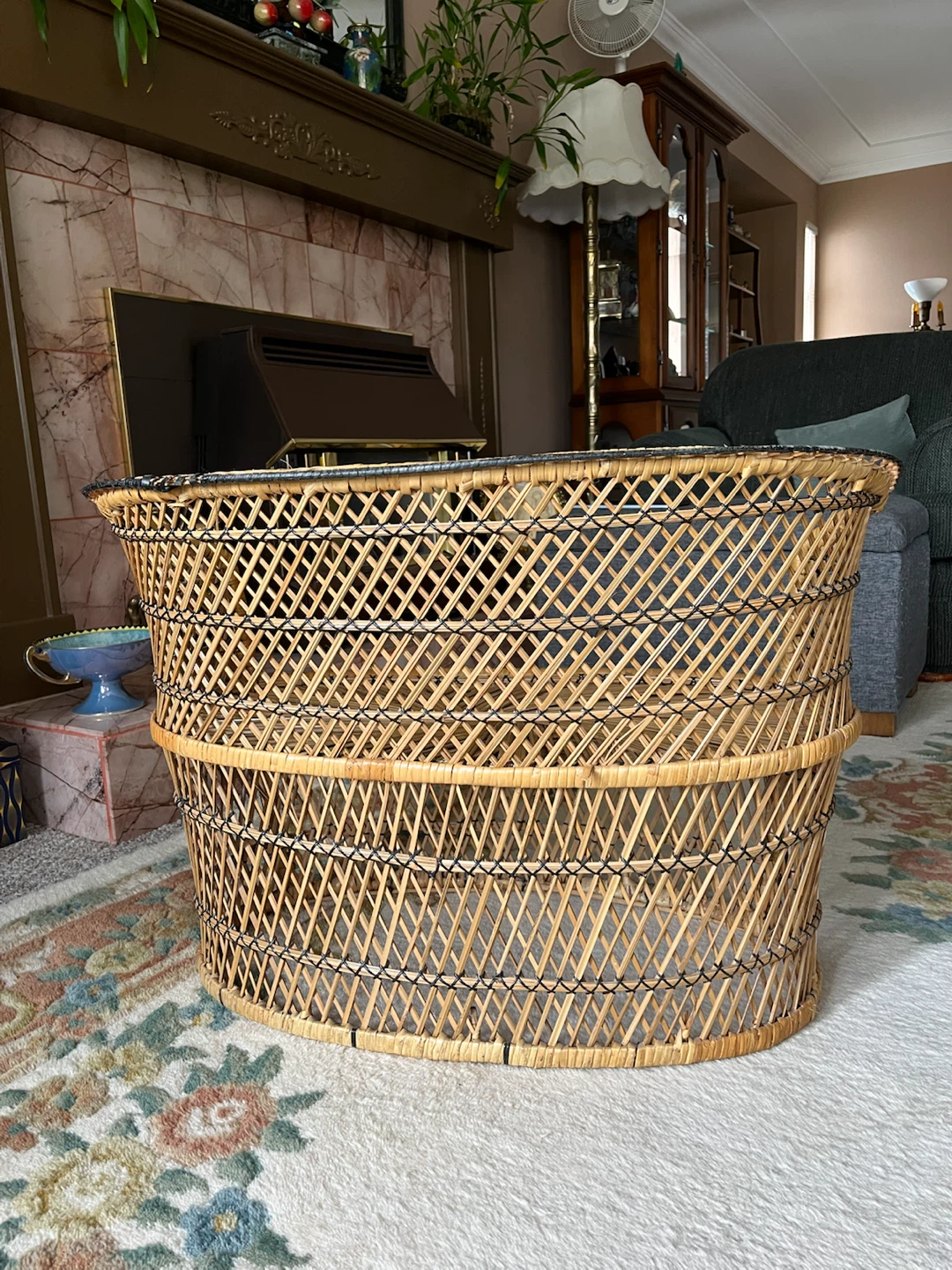 Children’s Wicker Accent sofa - photo 4
