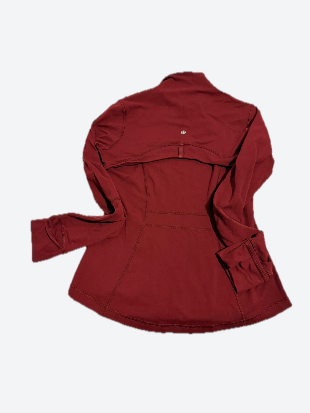 Lululemon Burgundy Zip-Up Jacket Size 10 - photo 4