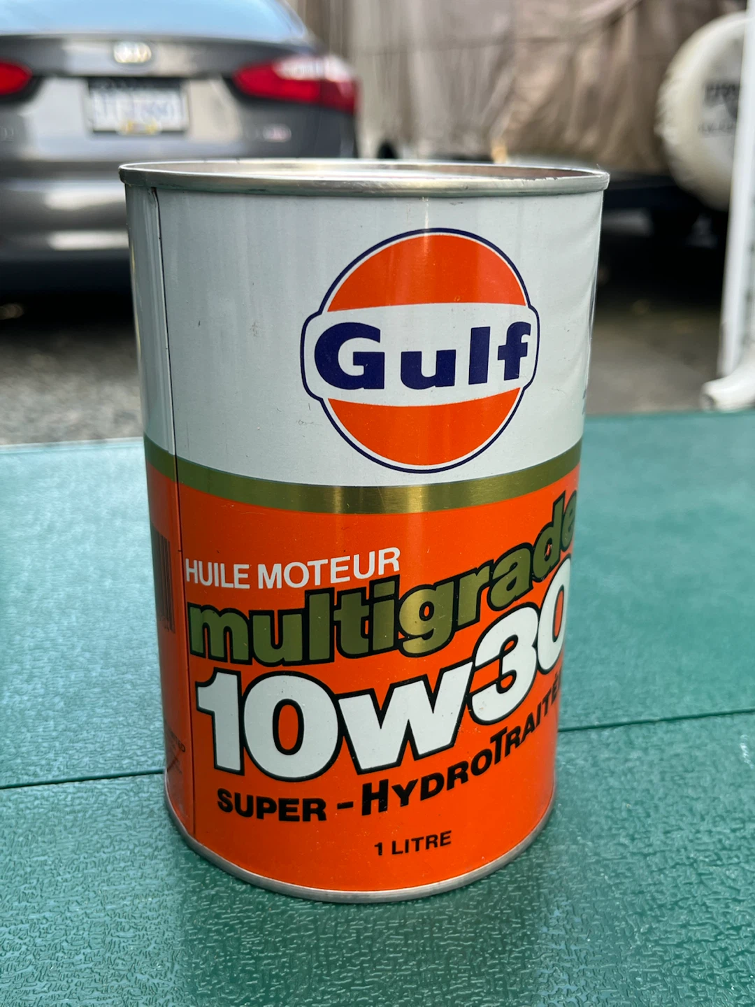 New full Gulf Premium Multigrade 10W-30 Motor Oil - 1 Litre