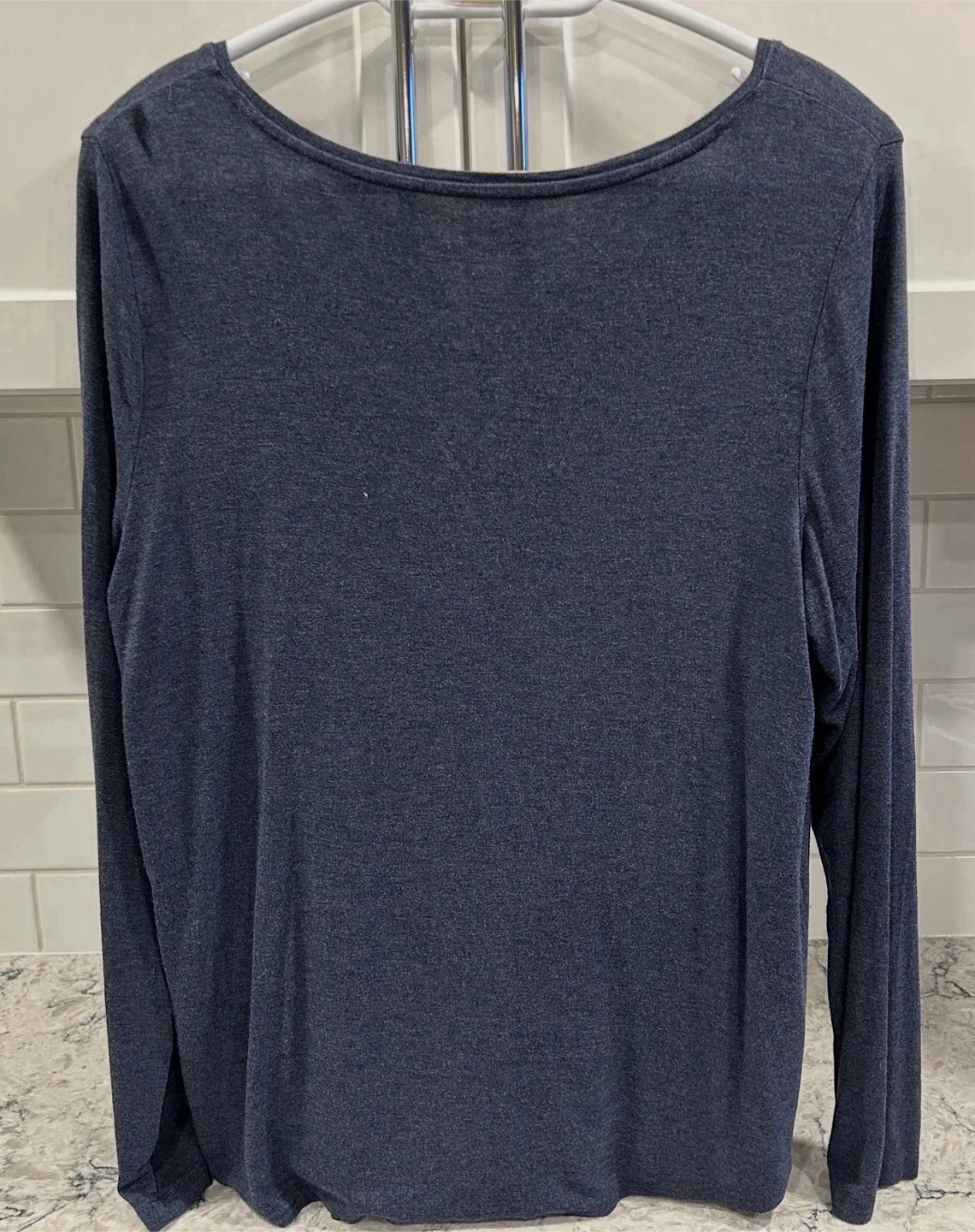 Women’s Reitmans Blue Long Sleeve Top (Size L) - photo 2