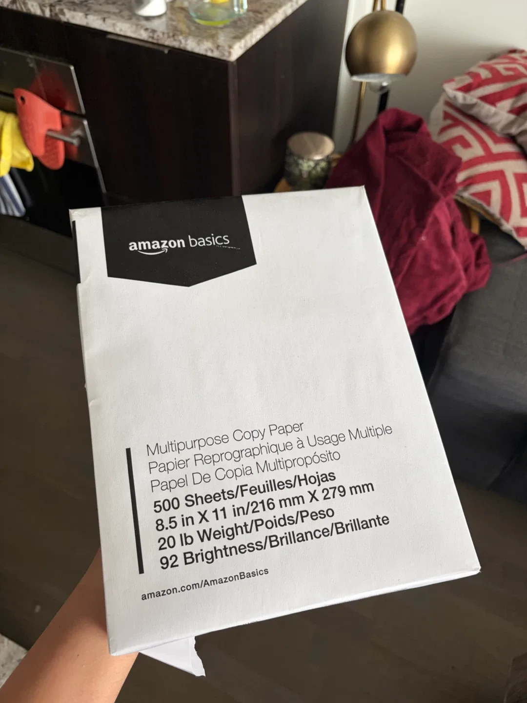 Amazon Basics Multipurpose Copy Paper