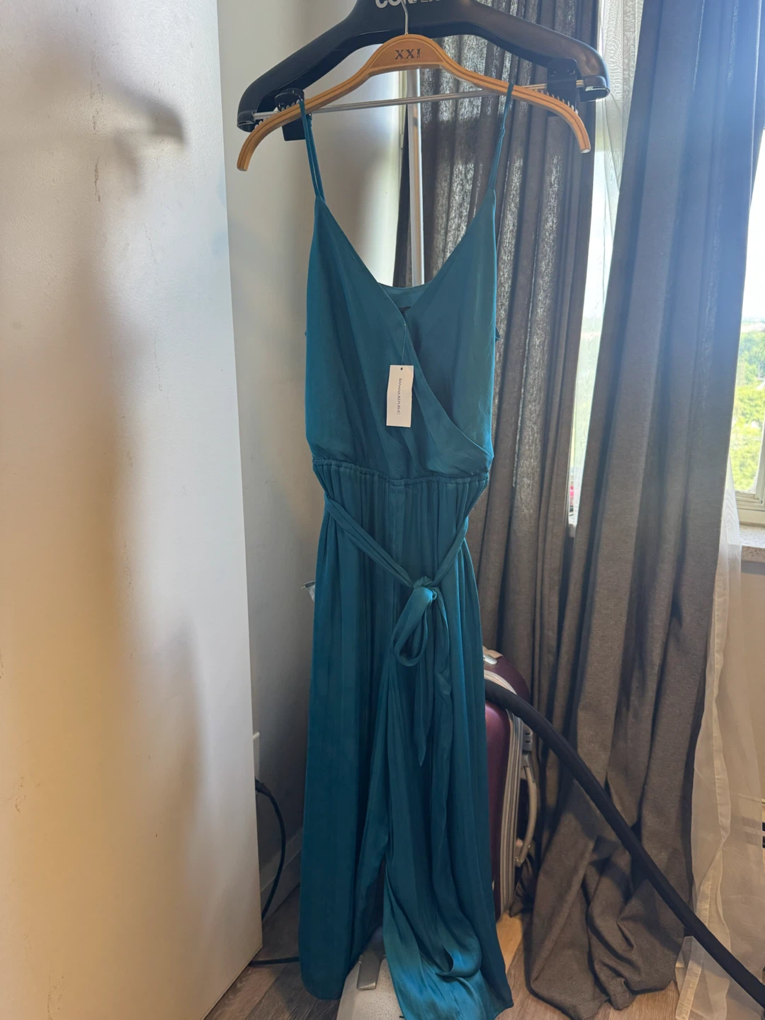 Banana Republic Teal Jumpsuit Size 12