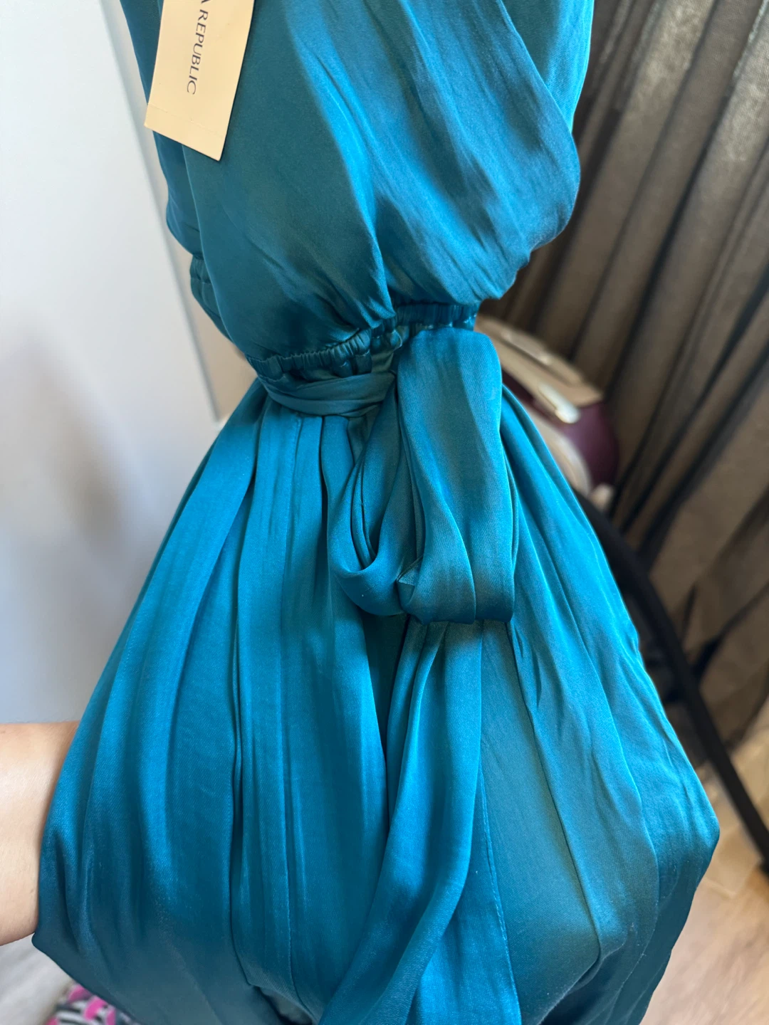 Banana Republic Teal Jumpsuit Size 12 - photo 2