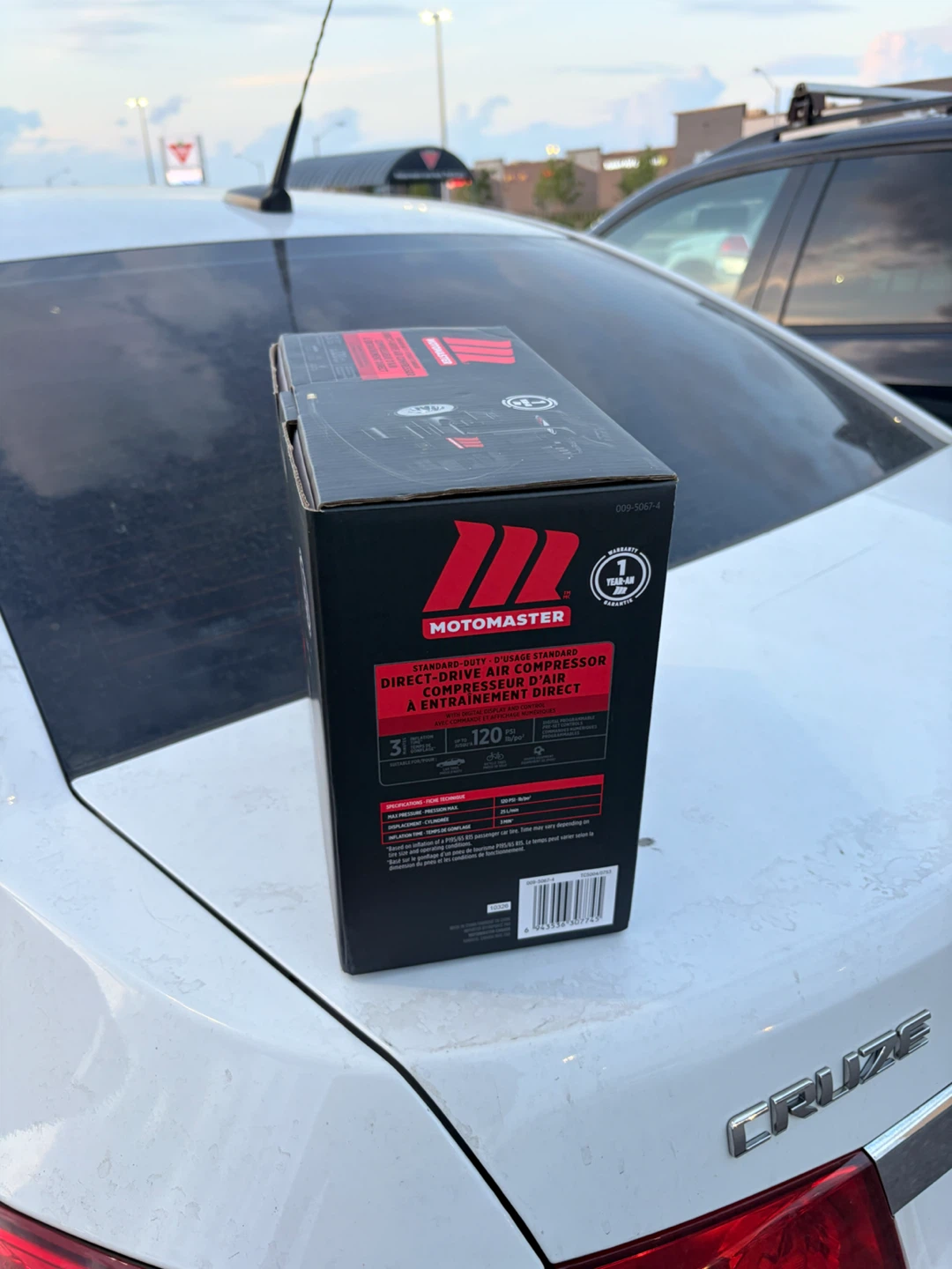 Motomaster Standard Duty Direct Drive Air Compressor