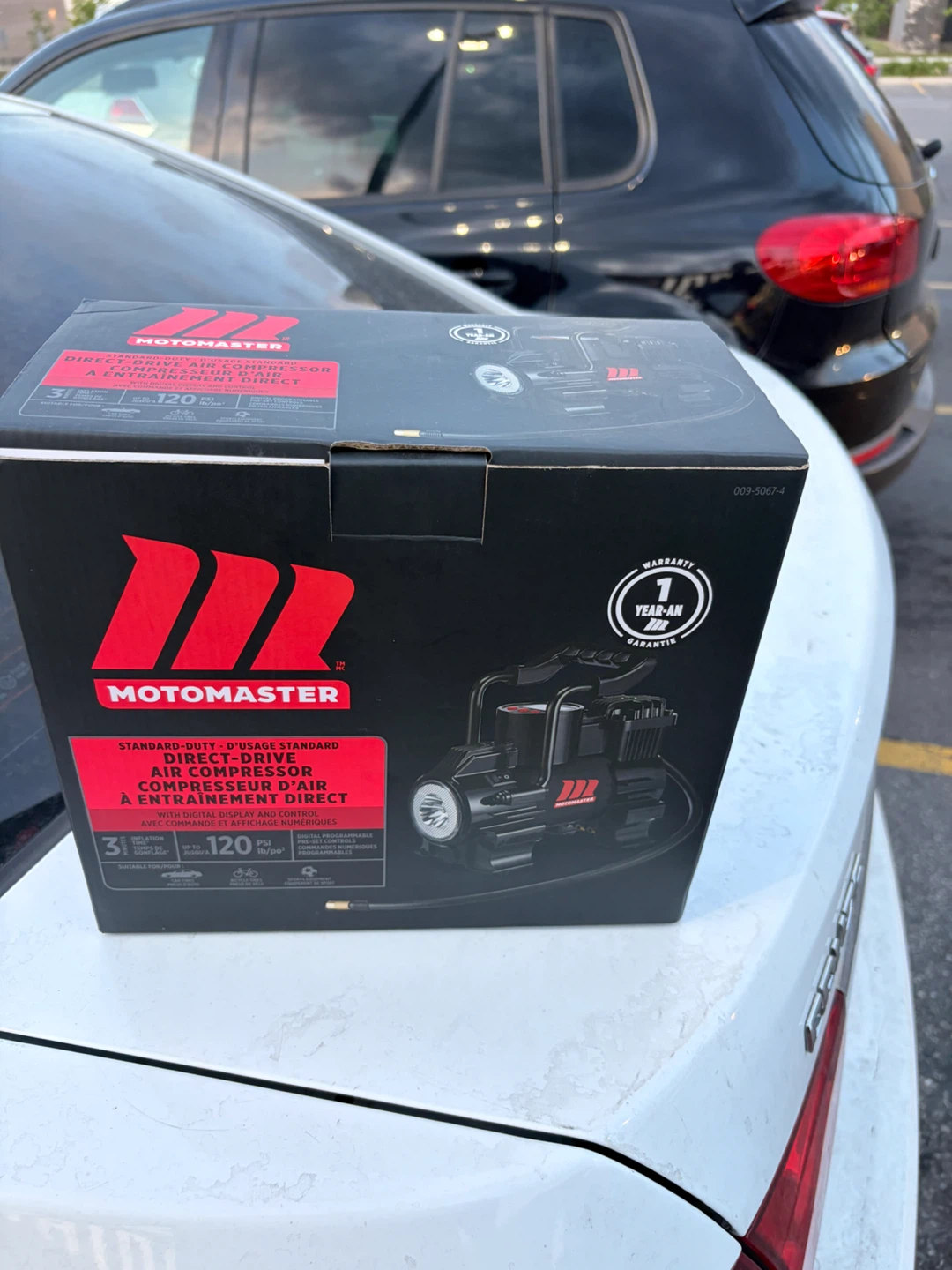 Motomaster Standard Duty Direct Drive Air Compressor - photo 2