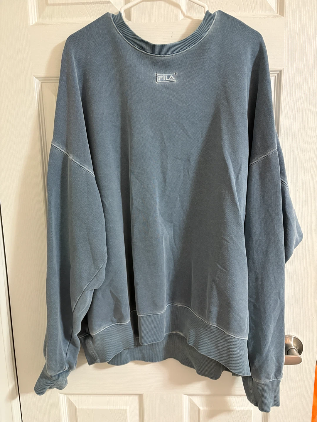 FILA Oversized Vintage style Blue-Gray Sweatshirt