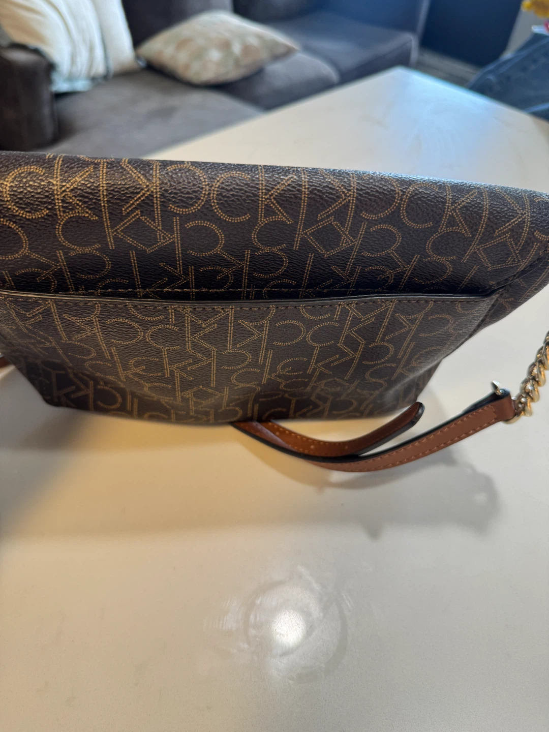 Calvin Klein Monogram Crossbody Bag - photo 3