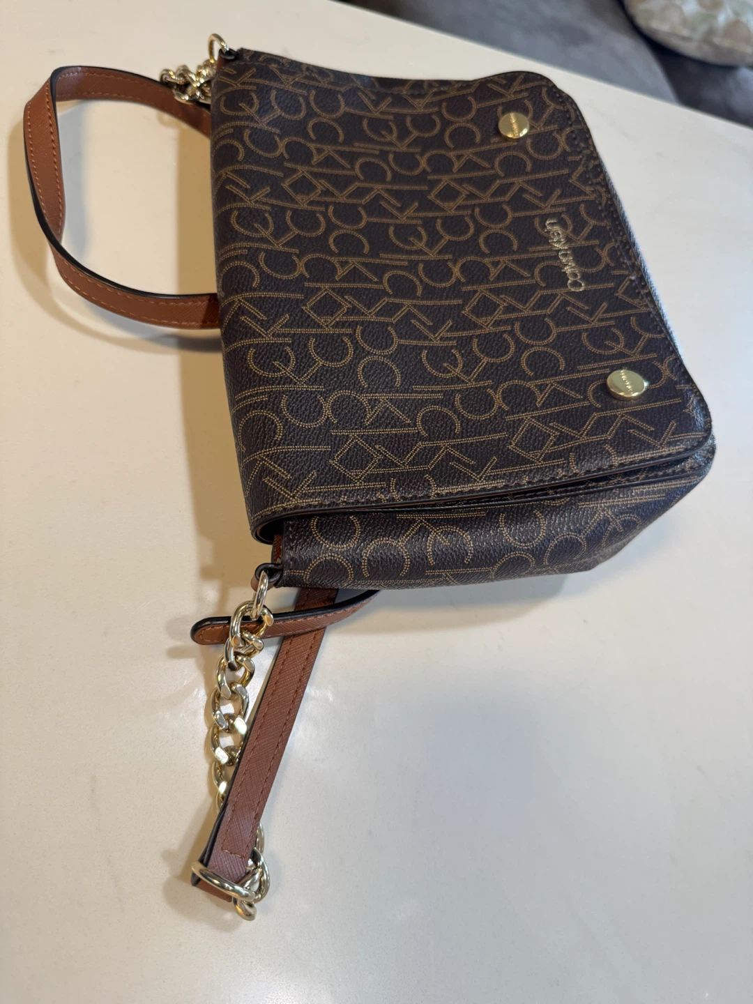 Calvin Klein Monogram Crossbody Bag - photo 4