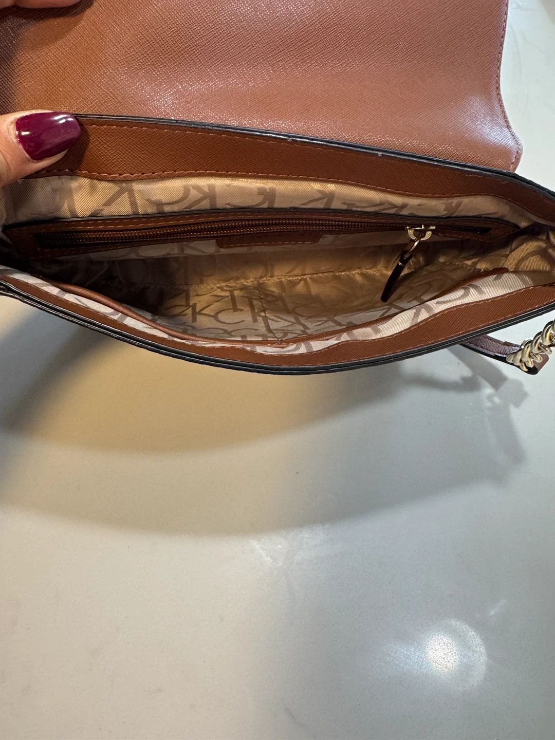 Calvin Klein Monogram Crossbody Bag - photo 5