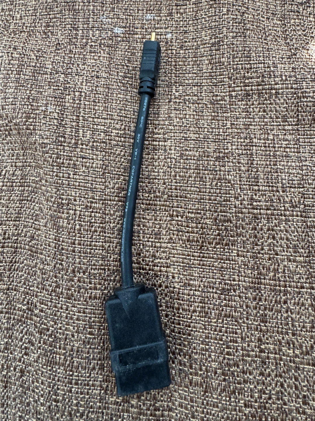 HDMI (female) to Mini HDMI (male) Adapter Cable - photo 2