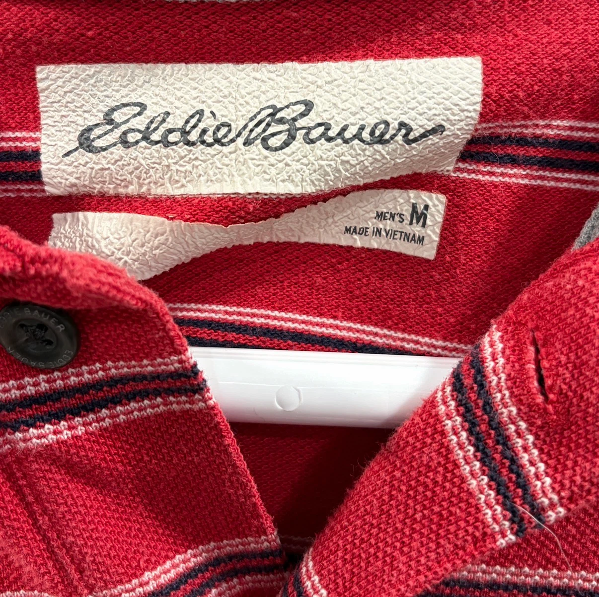 Eddie Bauer Striped Polo/Golf Casual Shirts ($10ea/both $15) - photo 3