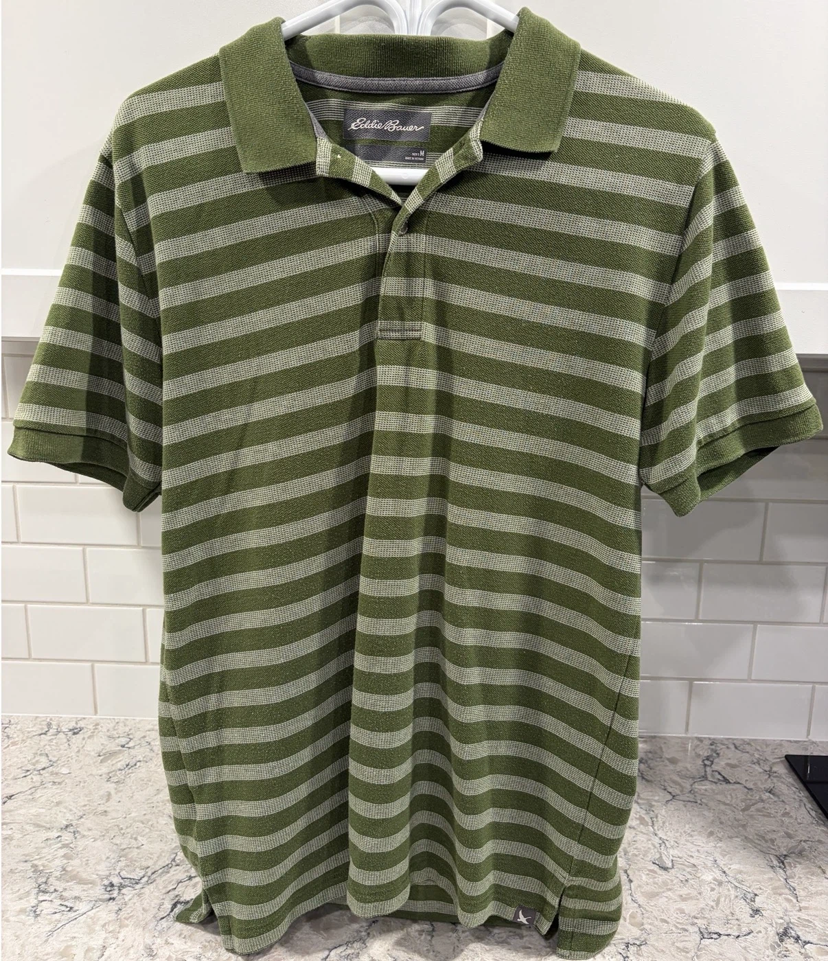 Eddie Bauer Striped Polo/Golf Casual Shirts ($10ea/both $15) - photo 4