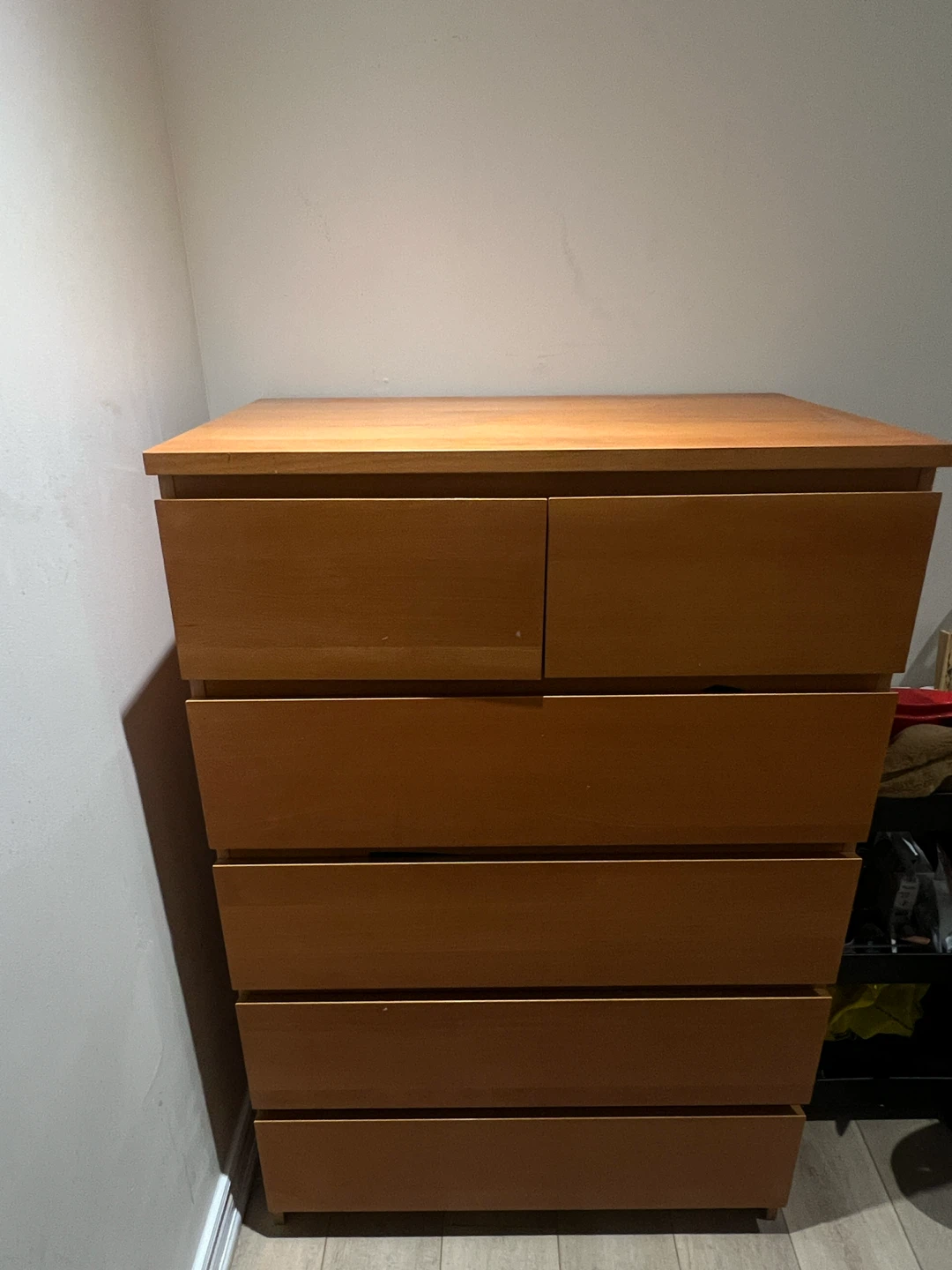 Wooden 7-Drawer Dresser