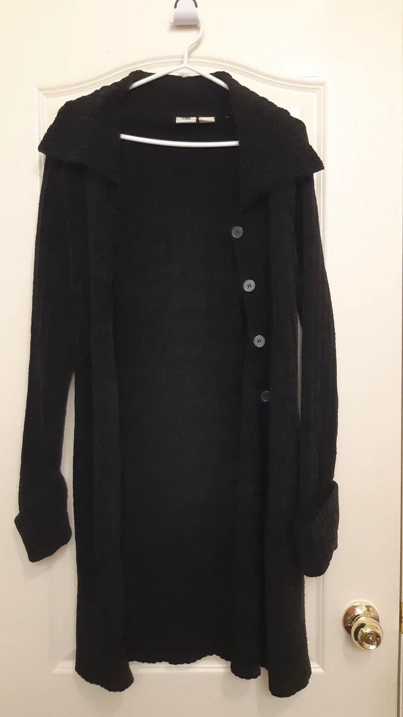 Long Black Sweater Vintage - 725 - photo 3