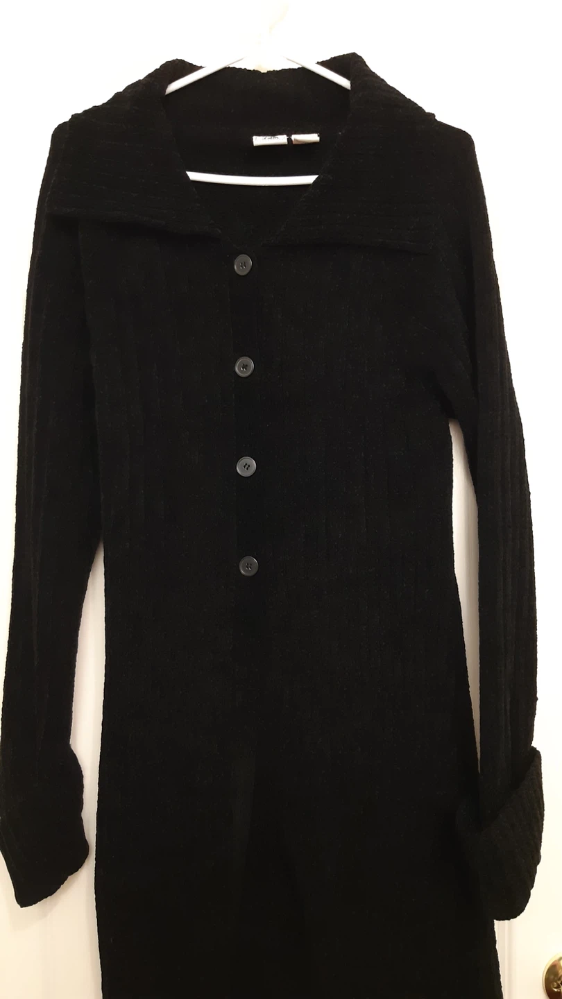 Long Black Sweater Vintage - 725