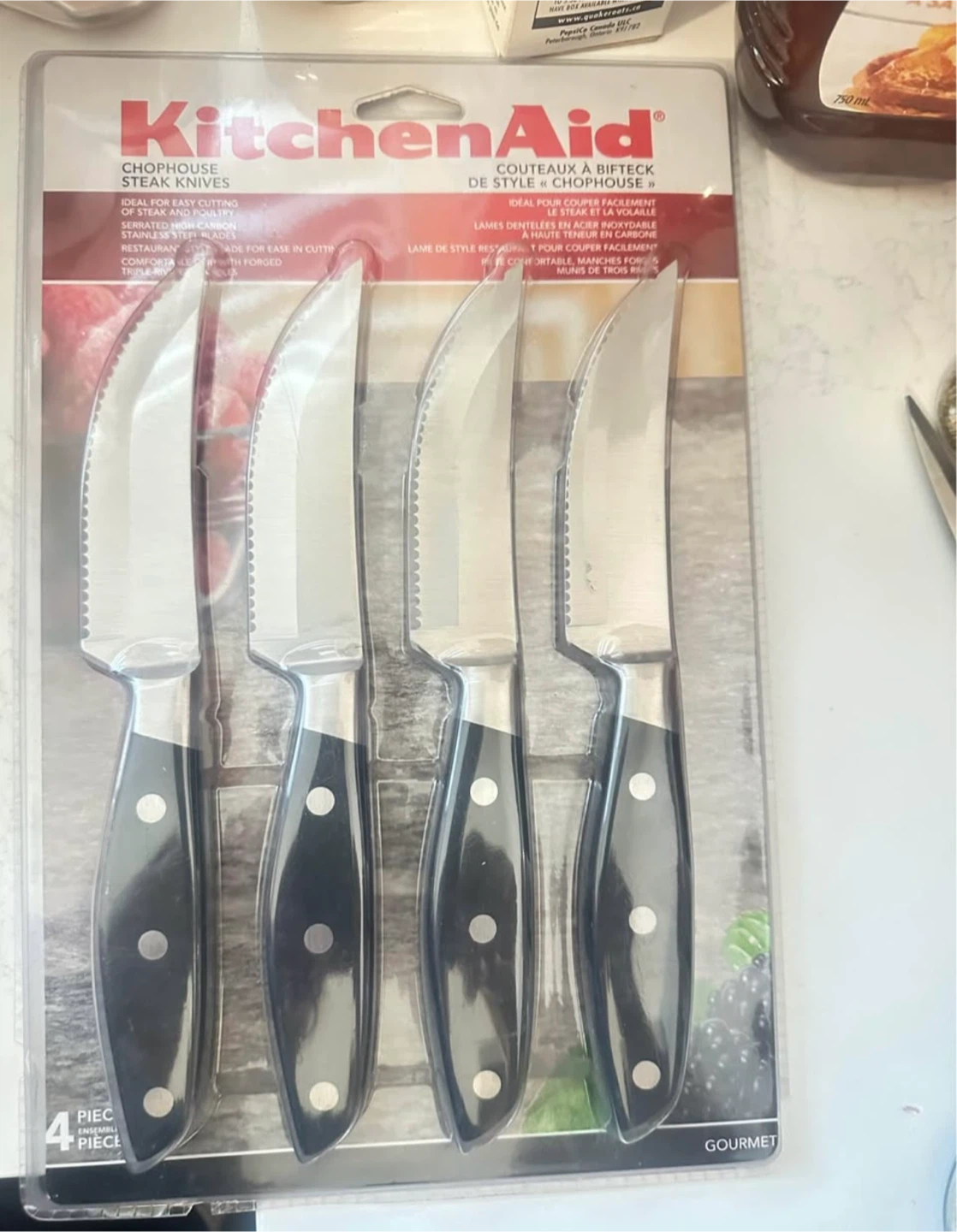 KitchenAid Chophouse Steak Knives Set - 4 Piece