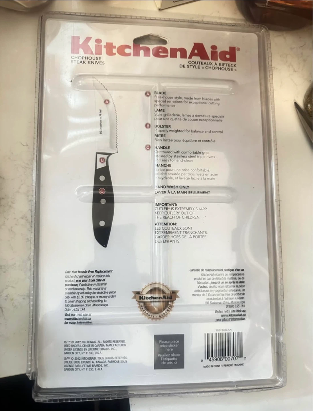 KitchenAid Chophouse Steak Knives Set - 4 Piece - photo 2