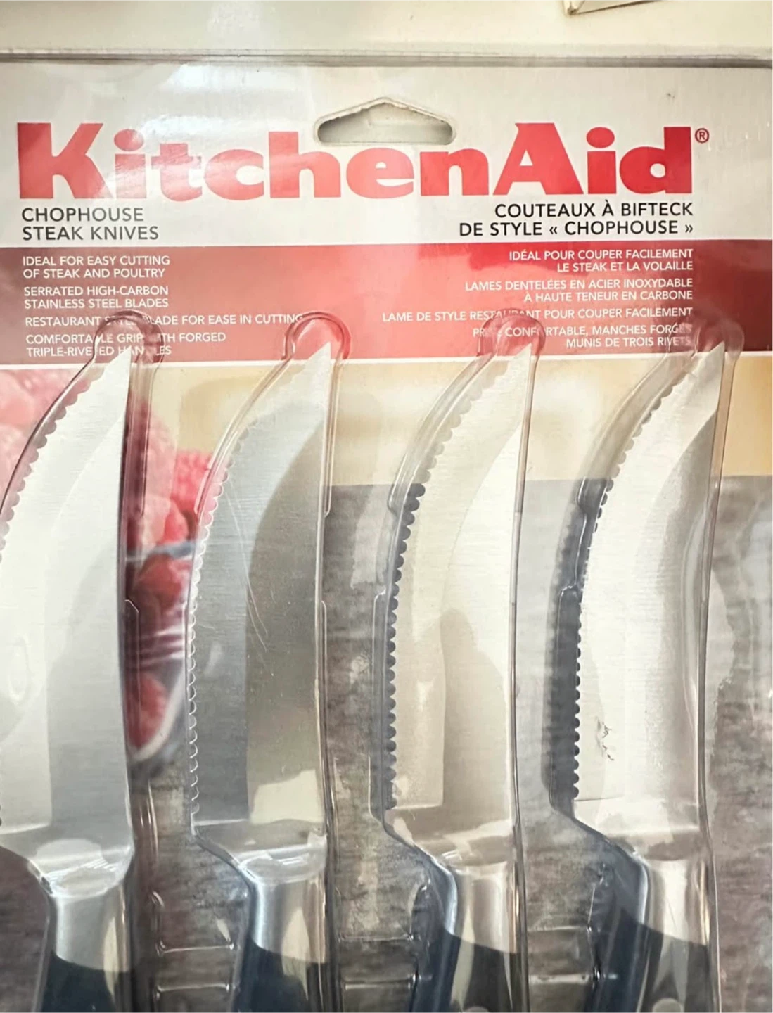 KitchenAid Chophouse Steak Knives Set - 4 Piece - photo 3