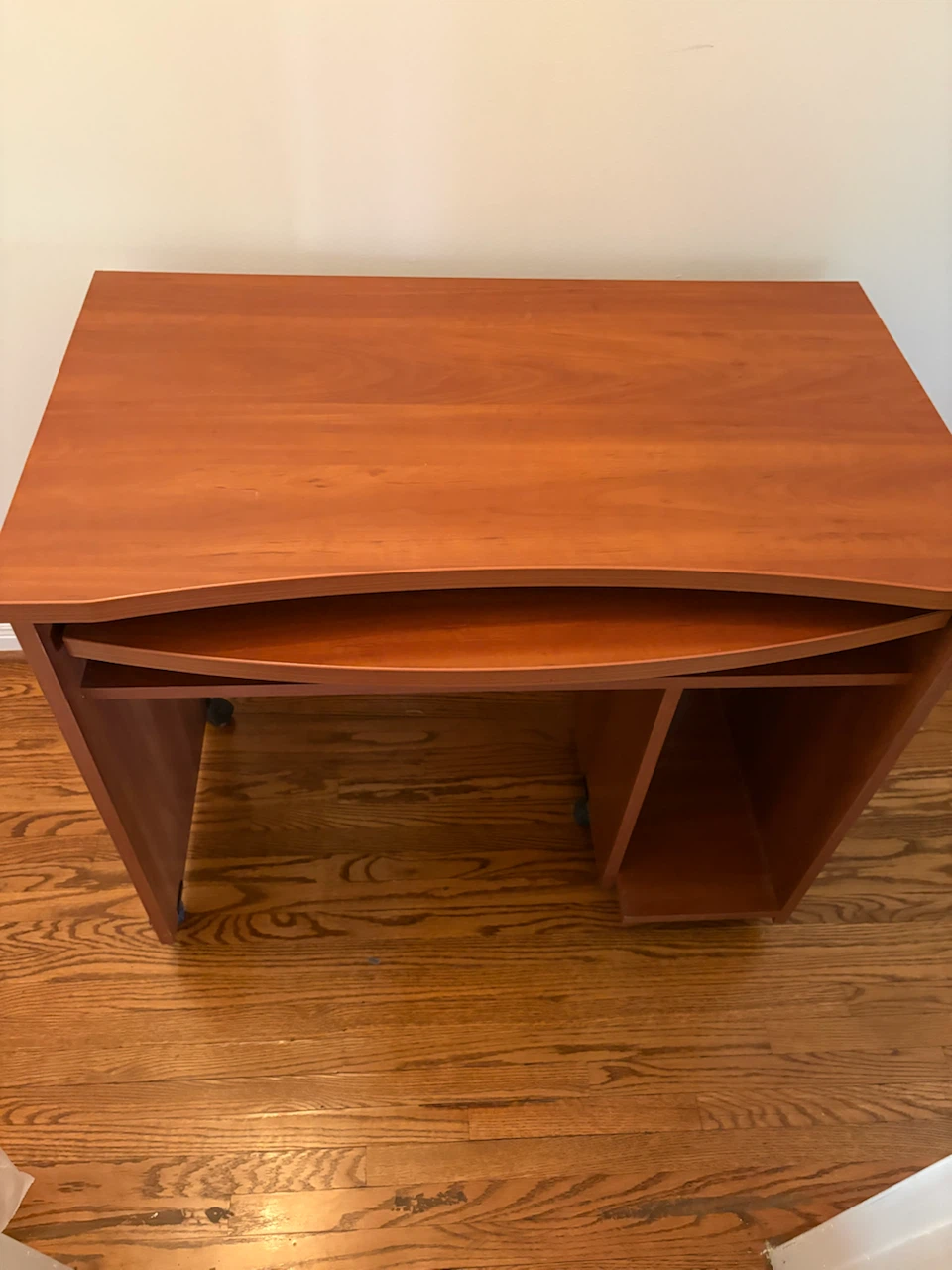 Computer Desk with Keyboard Tray - photo 2