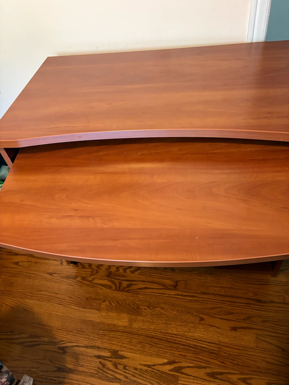Computer Desk with Keyboard Tray - photo 5