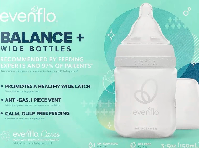 Evenflo Balance + Wide Bottles - 5oz (150ml)