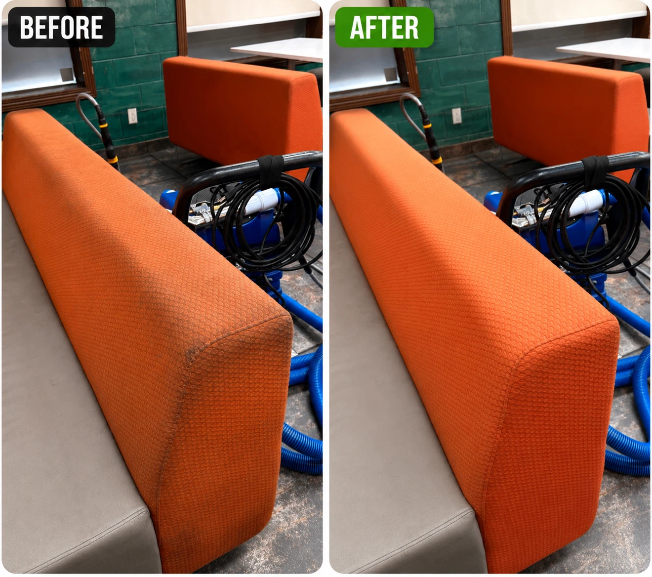 Upholstery cleaning