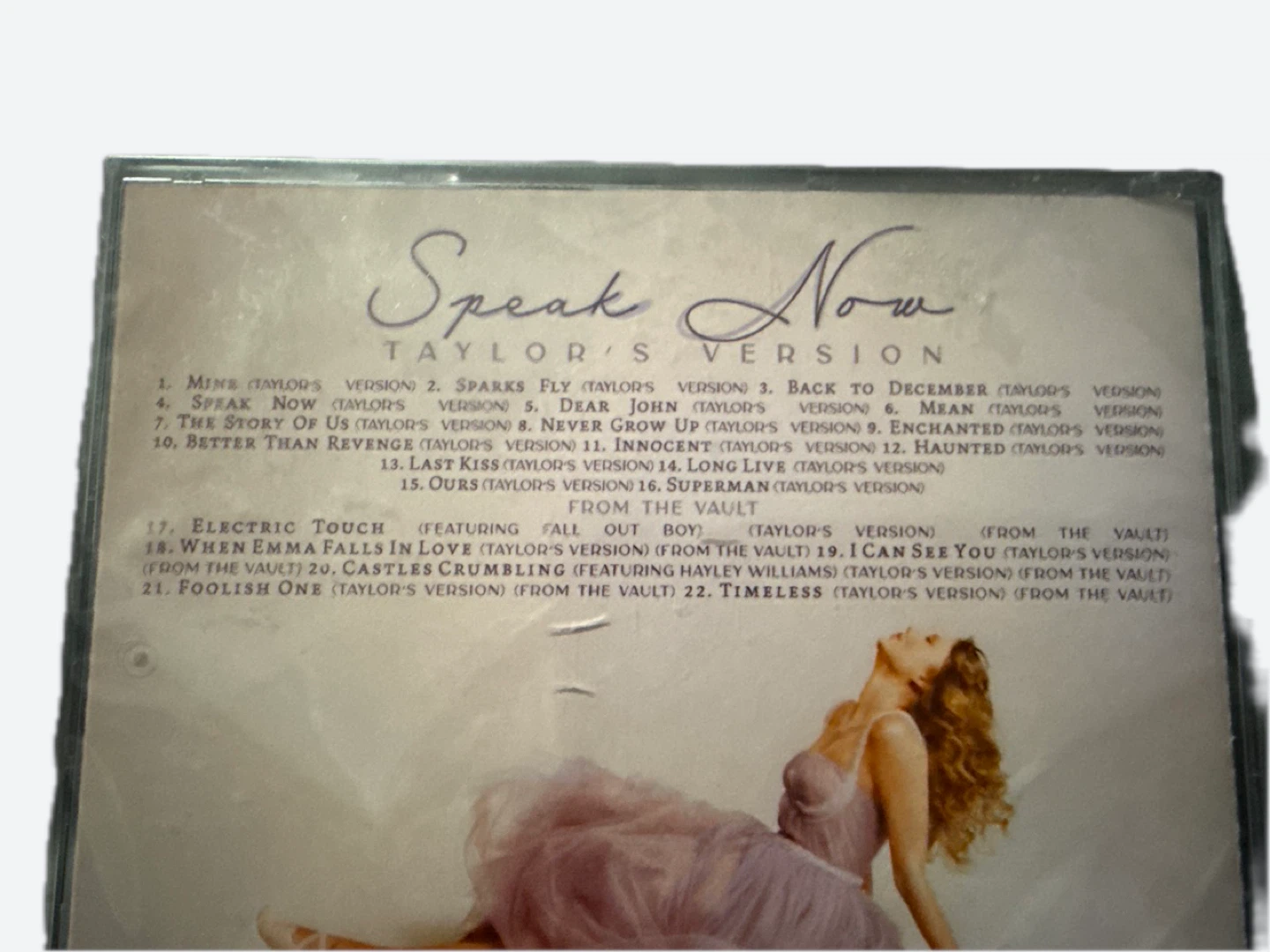 Taylor Swift Speak Now (Taylor's Version) CD - photo 5
