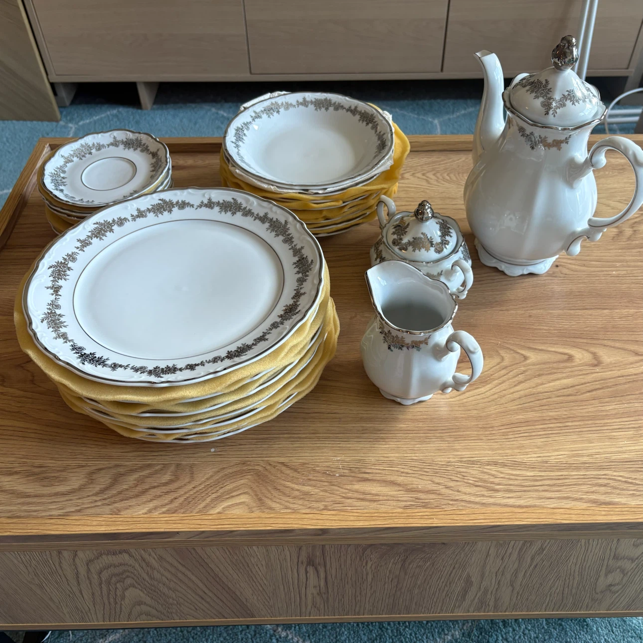 Bavaria Germany Fine Porcelain Tea Set