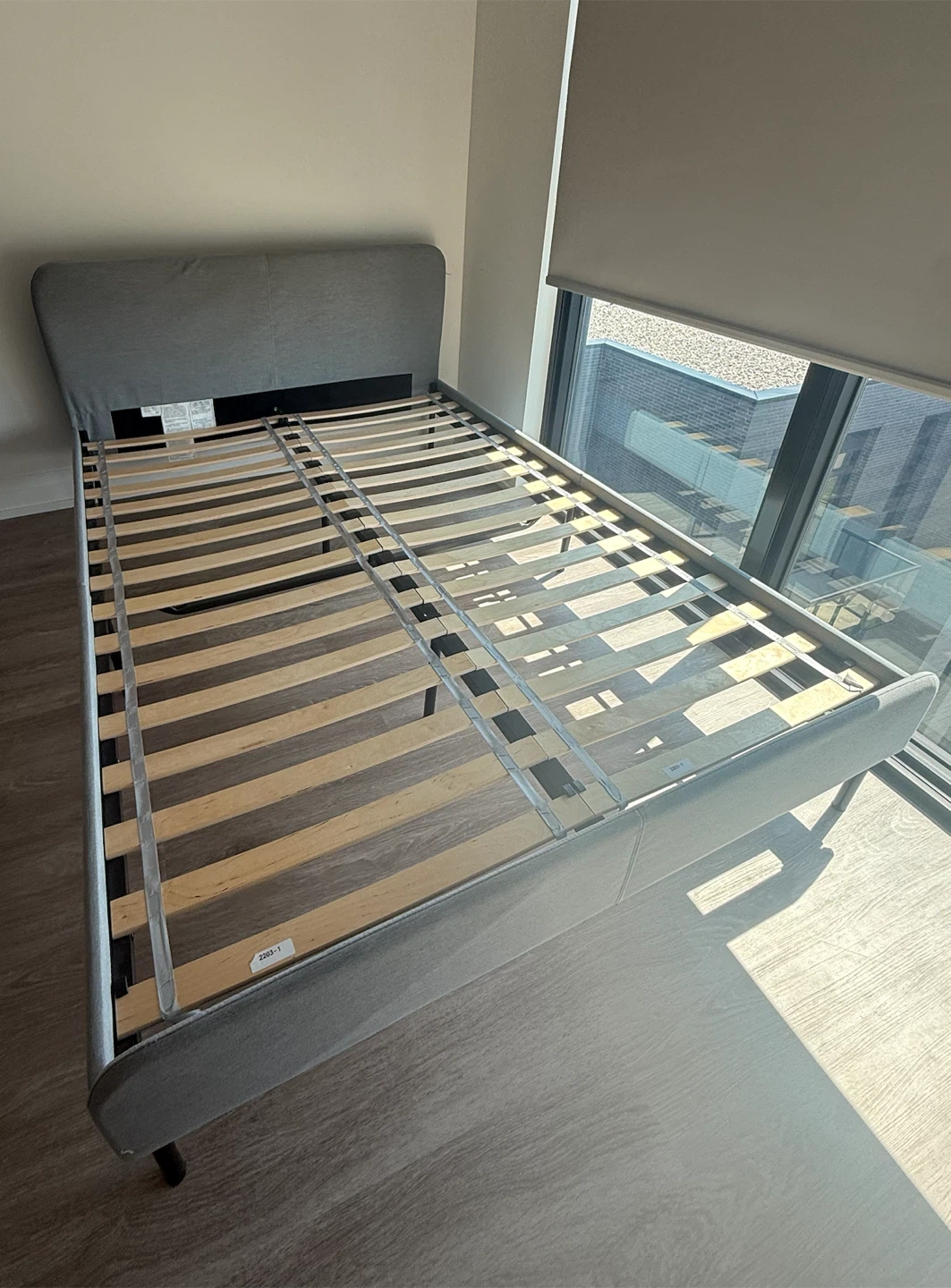 Grey Slattum IKea Bed Frame - size full