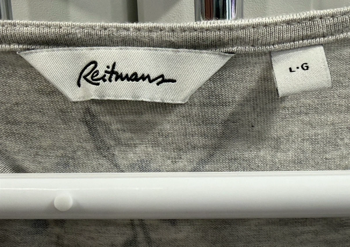 Women’s Reitmans Floral V-Neck Tops/TShirt (Size L) - photo 3