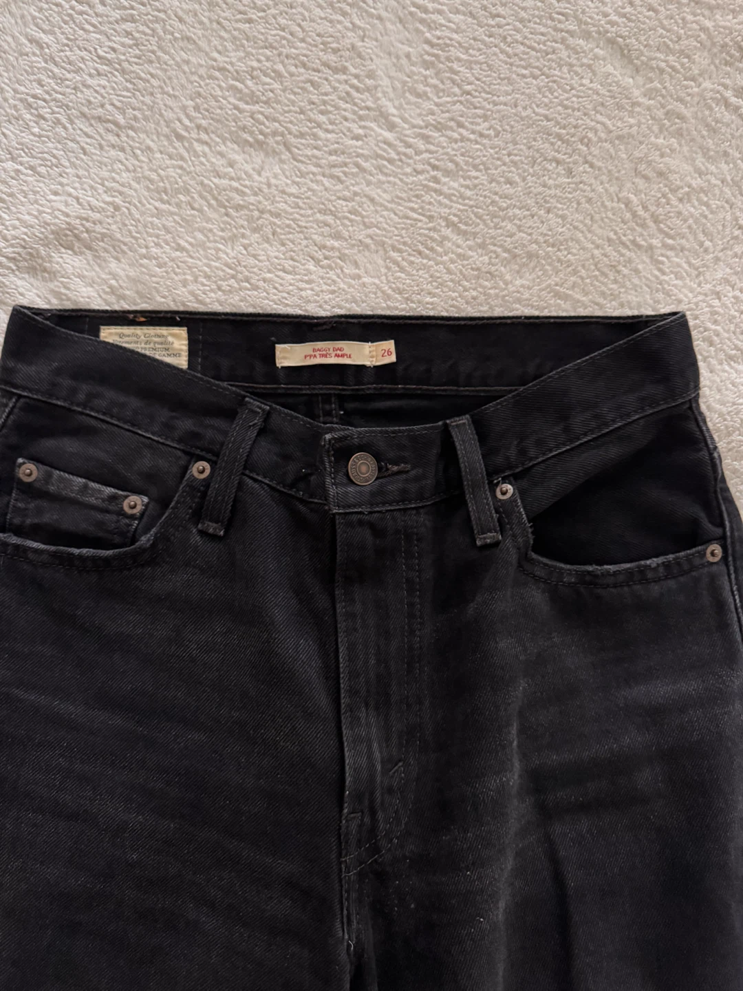 Levi's Black Ripped Jeans - photo 2