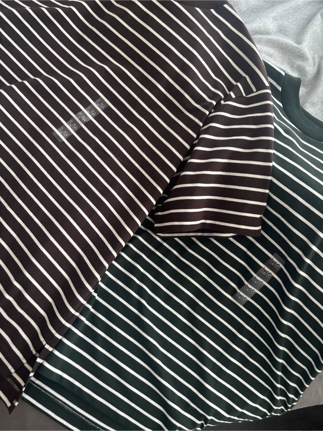 UNIQLO AIRism Cotton Striped T-Shirt - Size L - photo 3