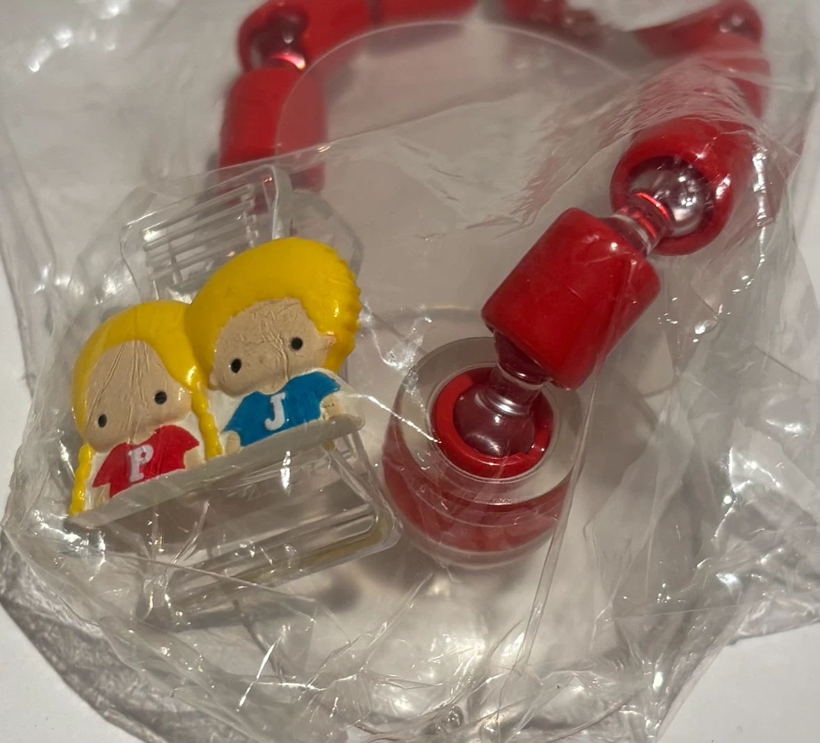 1998 Sanrio PATTY & JIMMY Window Suction Clip Vintage Japan - photo 2