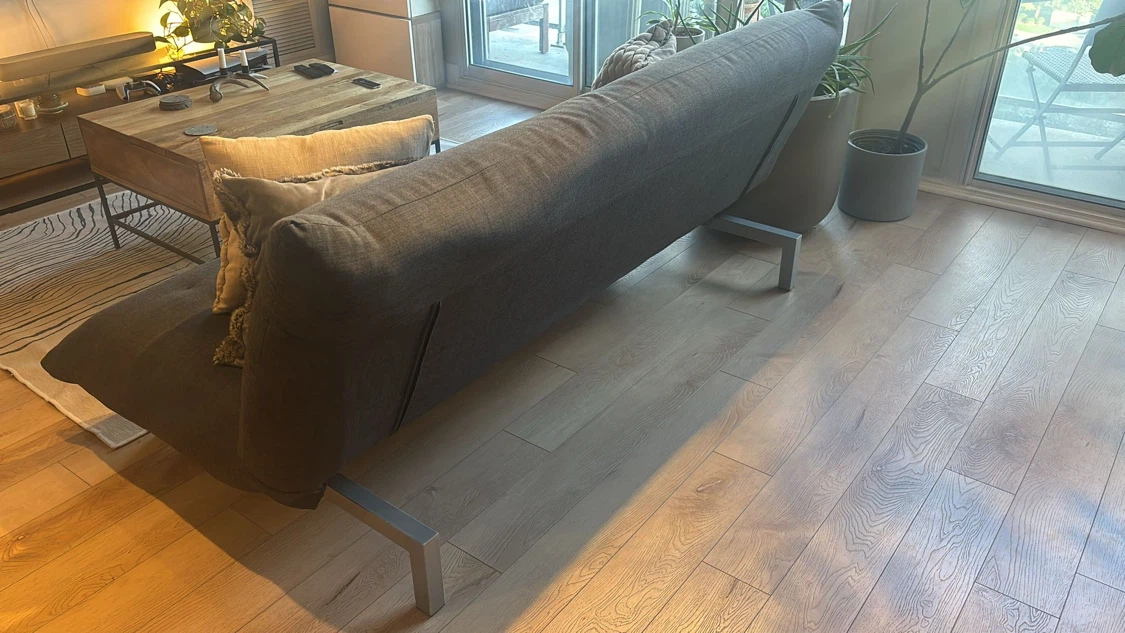 Structube Dark Grey Futon Sofa Bed - photo 2