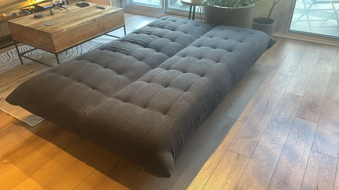 Structube Dark Grey Futon Sofa Bed - photo 3