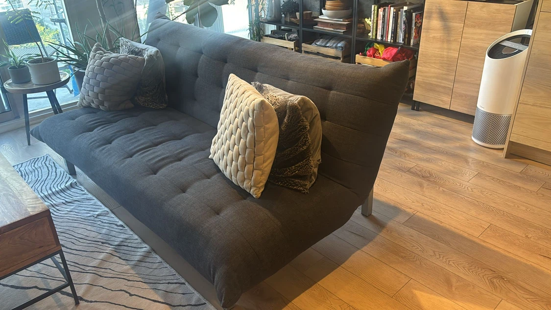 Structube Dark Grey Futon Sofa Bed - photo 4