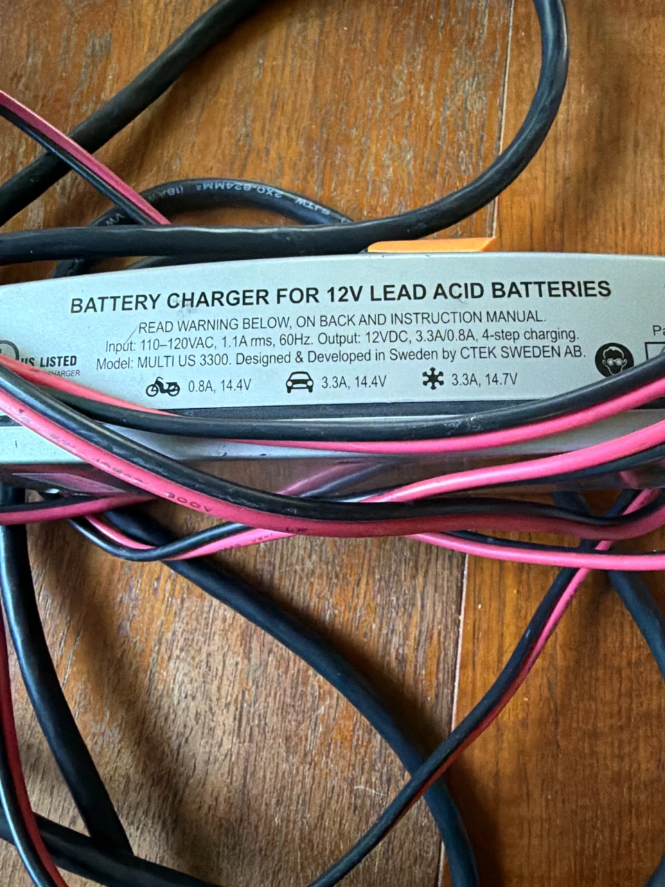 CTEK Multi US330 12V Smart Battery Charger - photo 2