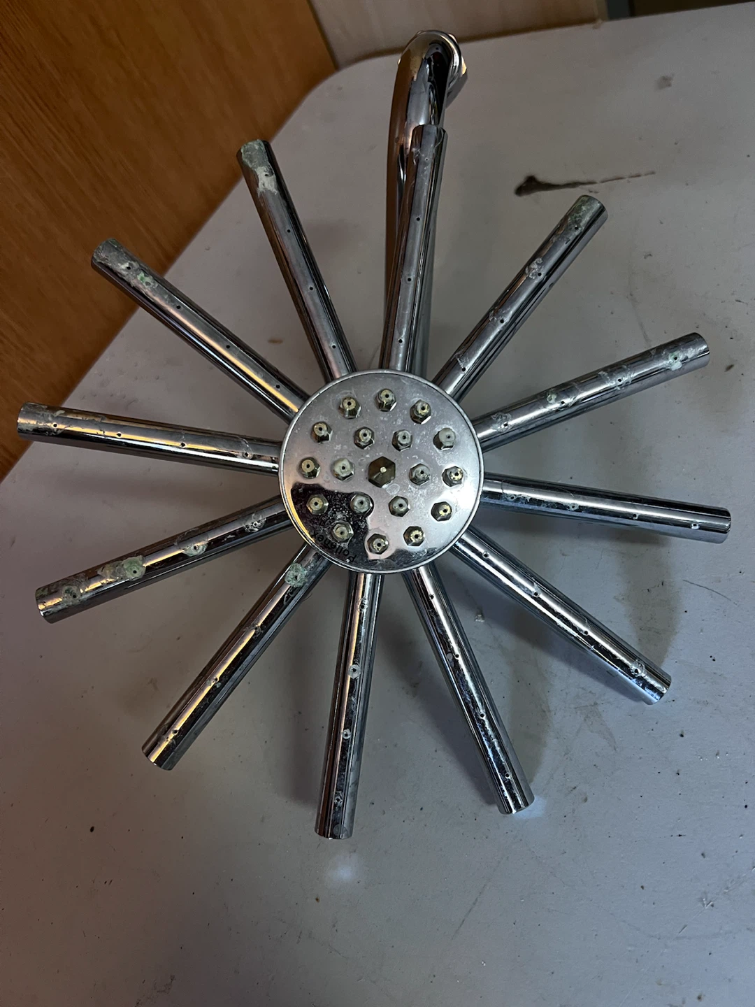 Chrome Starburst Shower Head