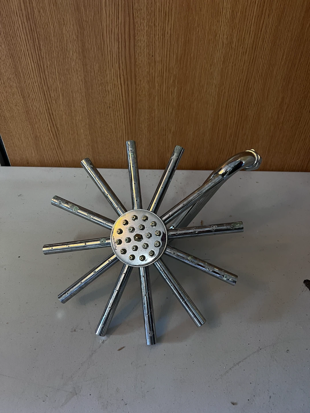 Chrome Starburst Shower Head - photo 3