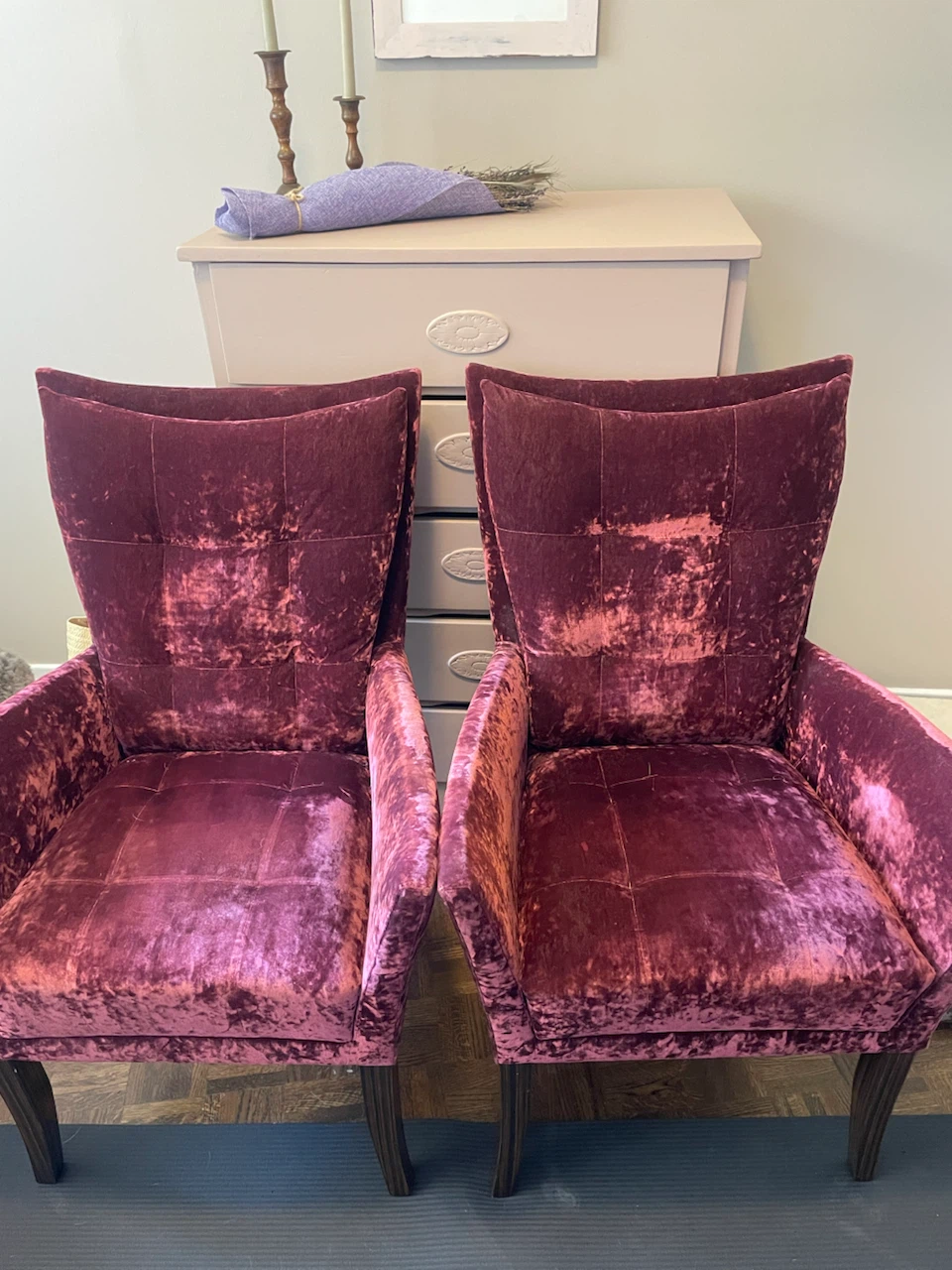 A pair of vintage MCM Chairs