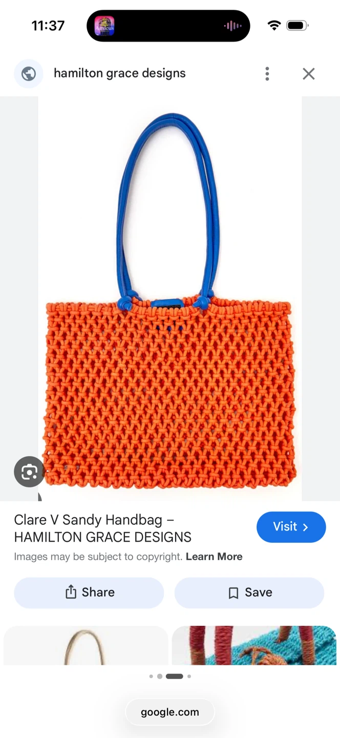 Clare V. Sandy Tote - ZUCCA/COBALT - photo 2