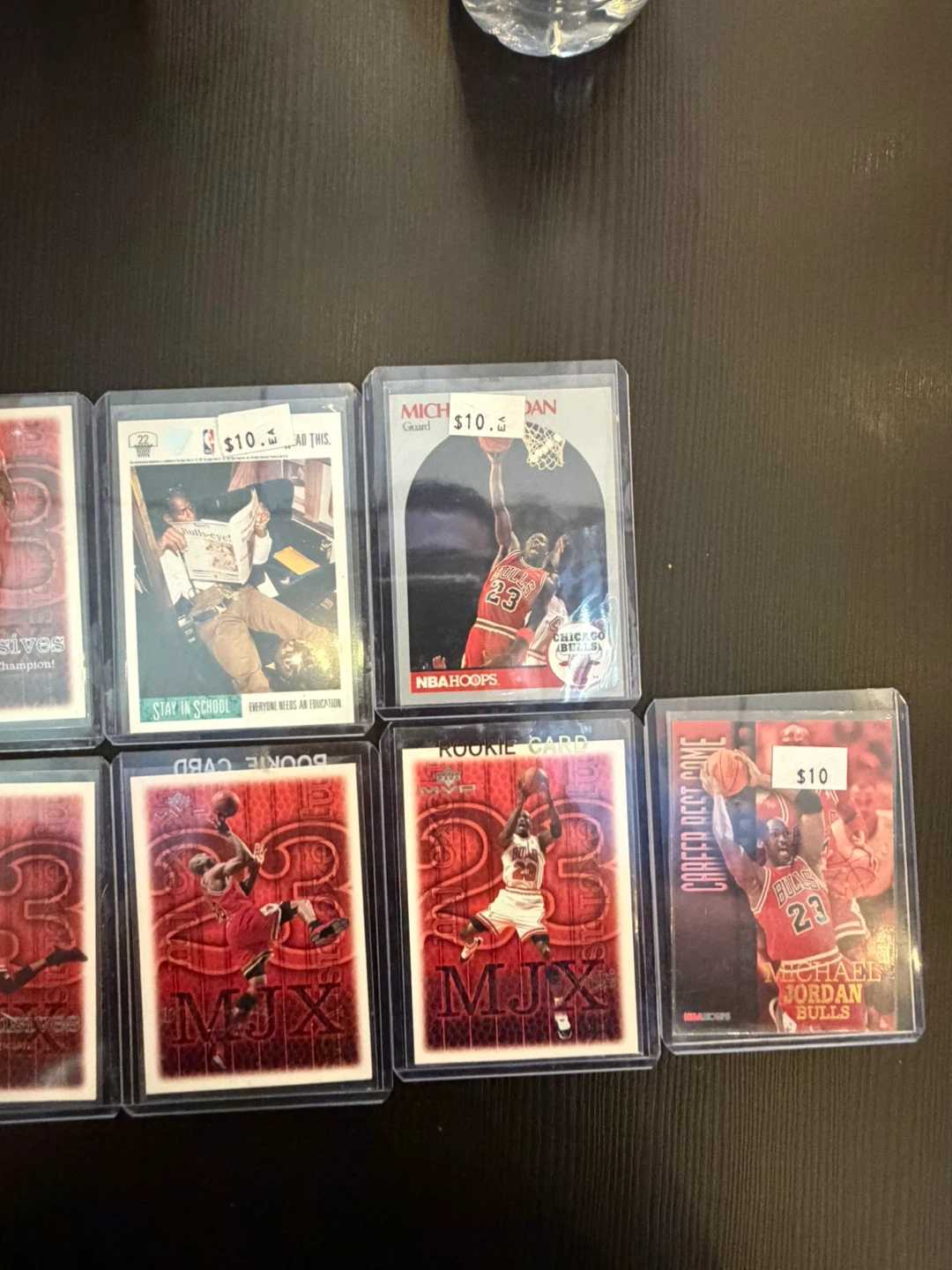 Michael Jordan NBA Hoops Trading Cards Collection - photo 3