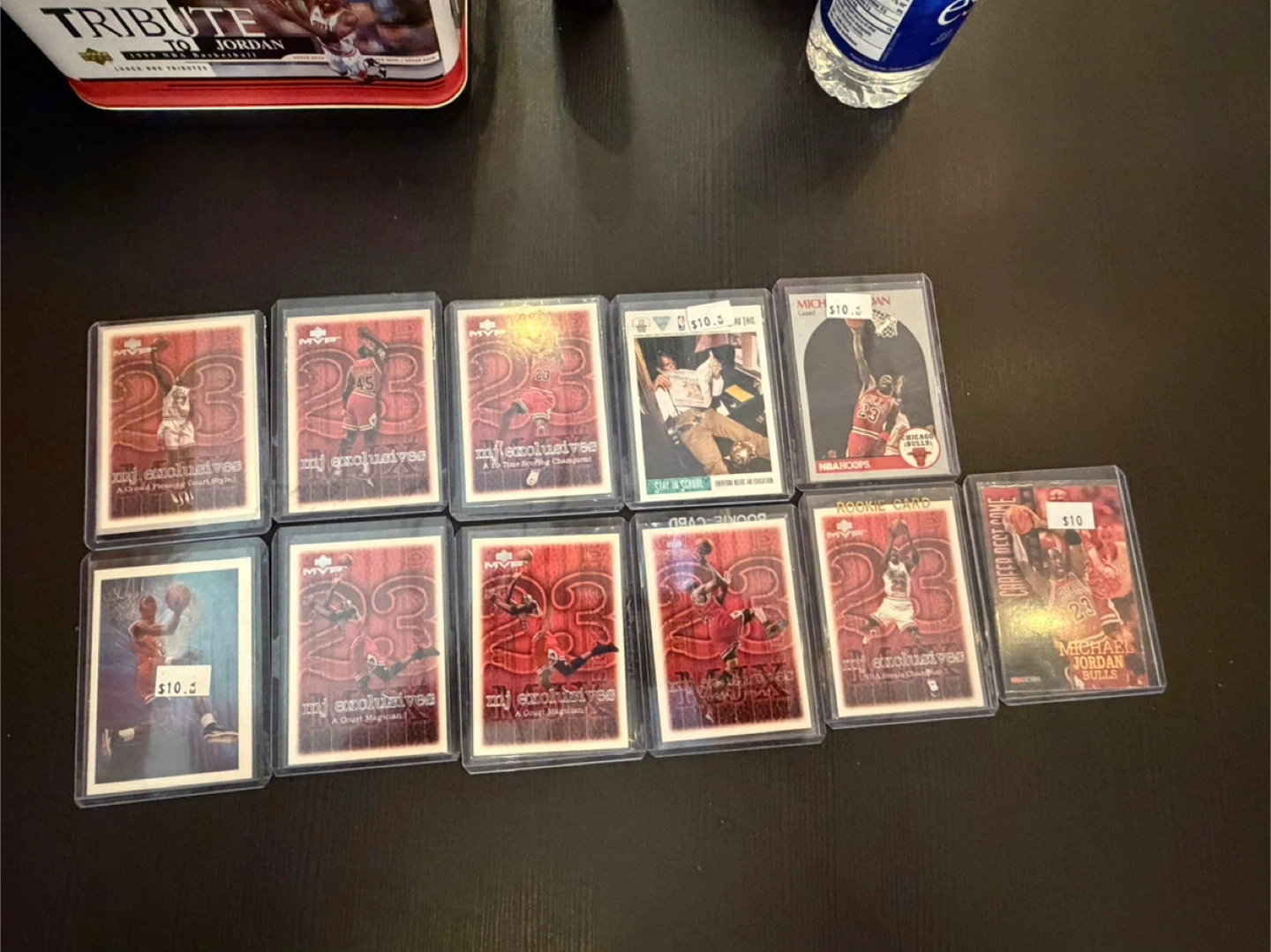 Michael Jordan NBA Hoops Trading Cards Collection