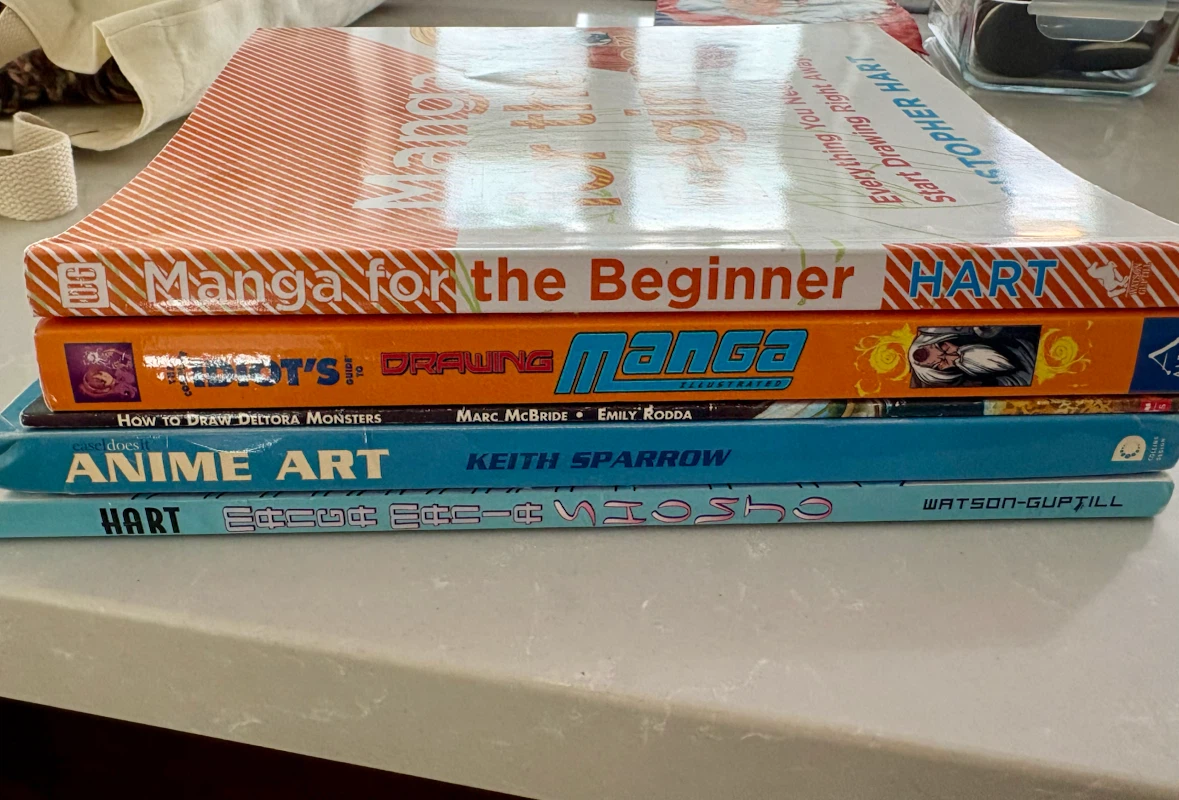 Drawing Books - Manga, Anime, and Monsters