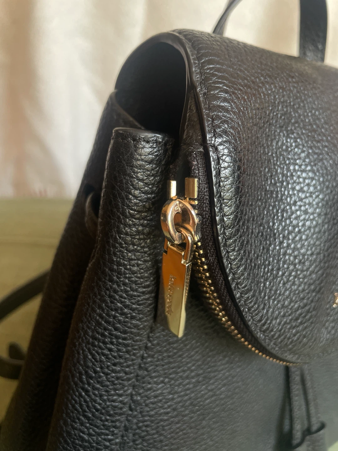 Kate Spade Black Leather Backpack - photo 3